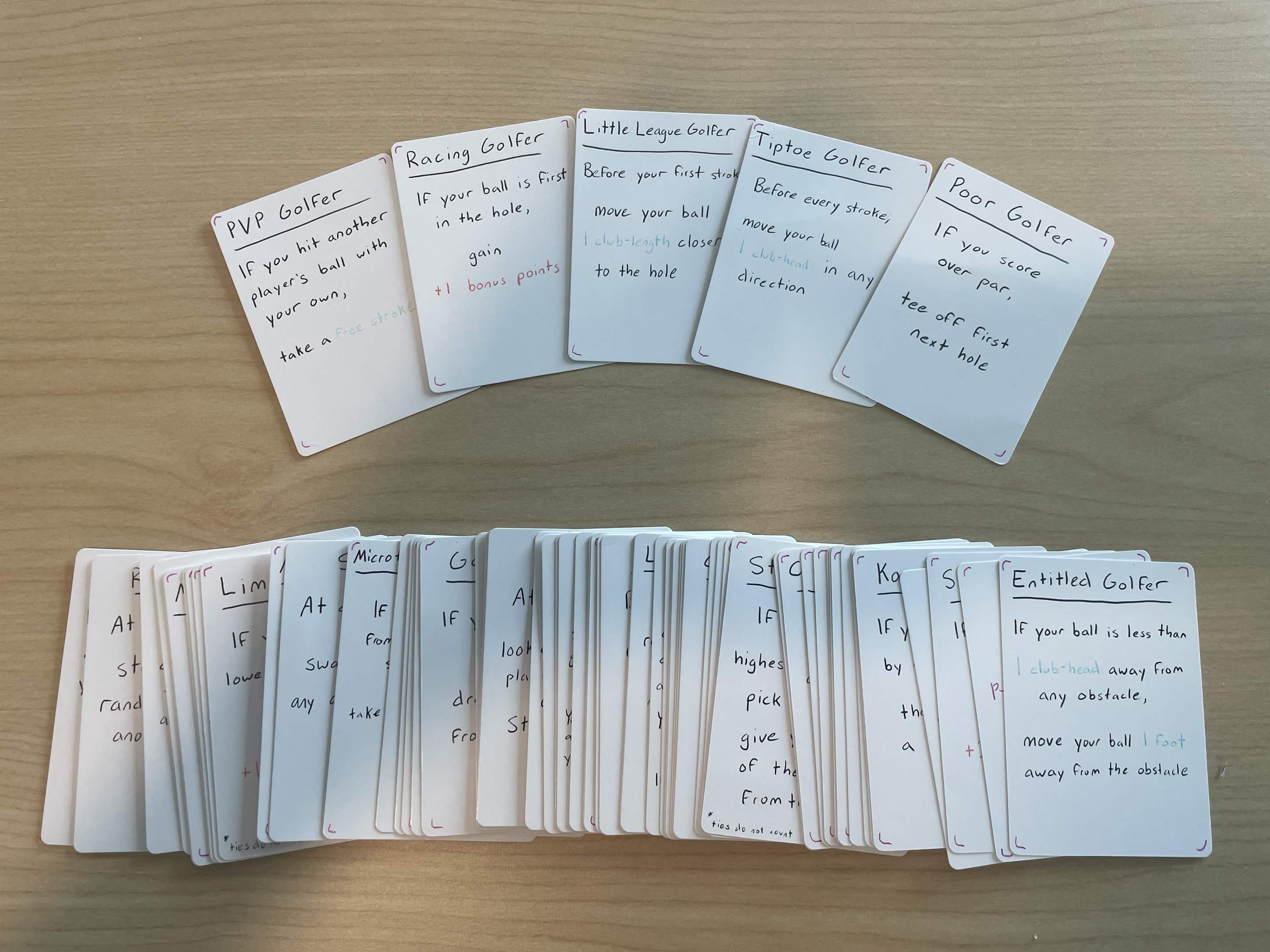 Ballatro cards